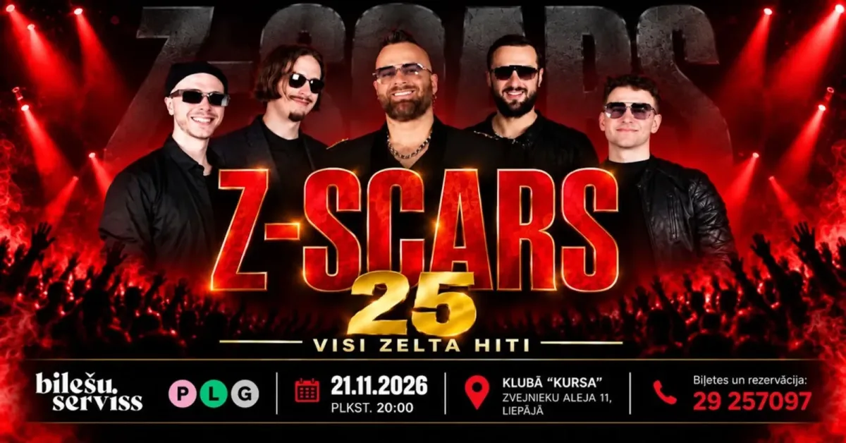 Z-Scars 25 gadu jubilejas koncerts