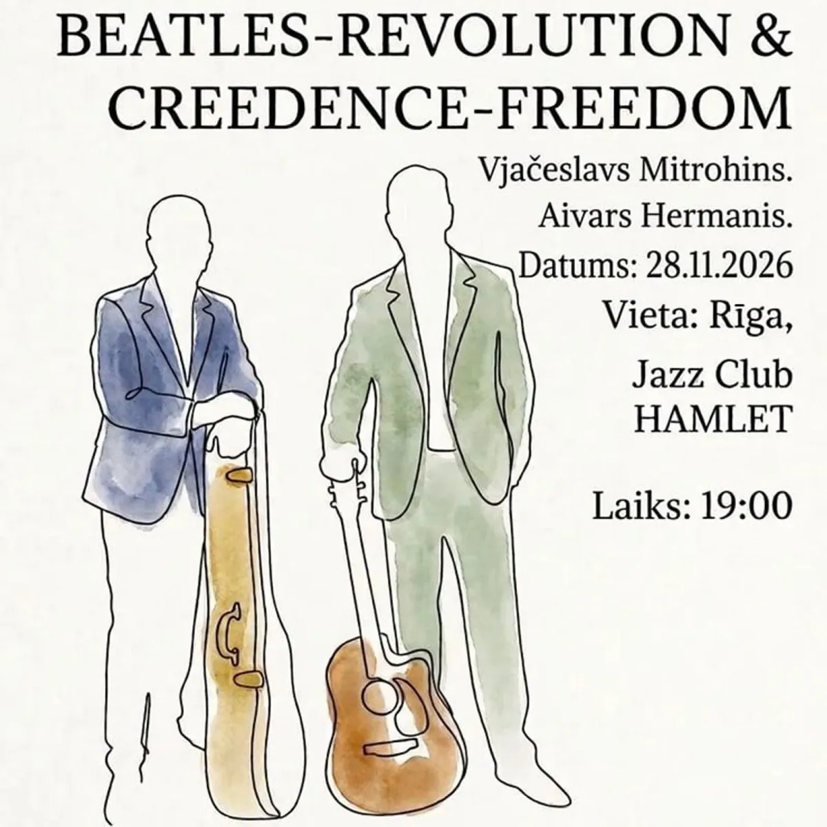 BEATLES-REVOLUTION & CREEDENCE-FREEDOM