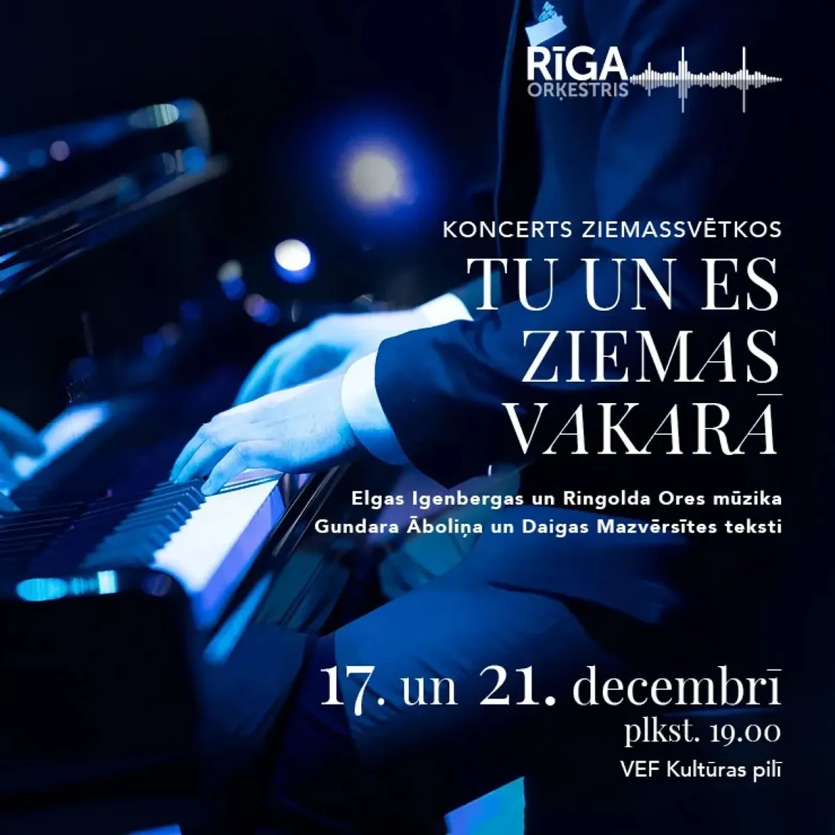 TU UN ES ZIEMAS VAKARĀ | Orķestris “Rīga”, Ieva Parša, Beāte Zviedre, Rihards Millers