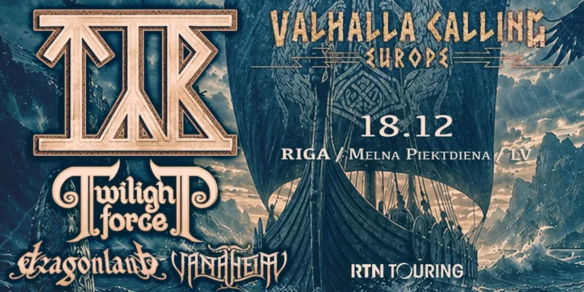 Týr (Fo) / Twilight Force (Se) / Dragonland (Se) / Vanaheim (Nl)