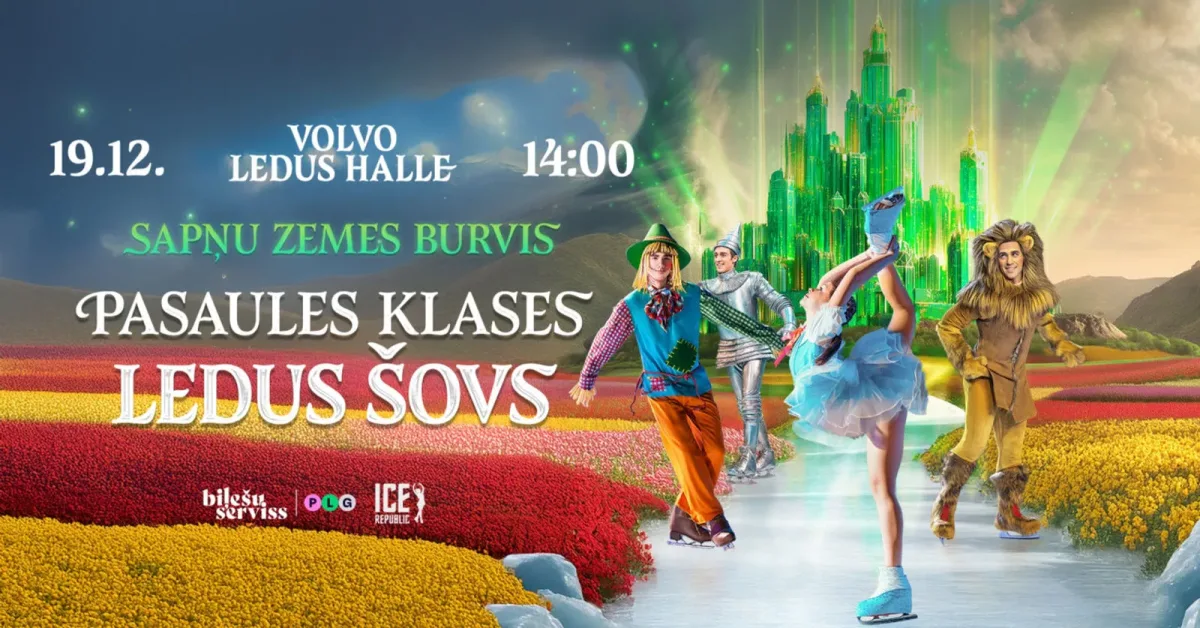 Ledus šovs “Sapņu Zemes Burvis”