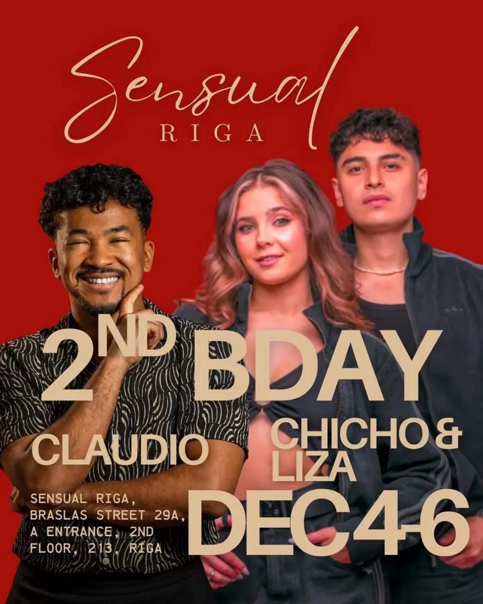 🎉 SENSUAL Riga 2ND ANNIVERSARY 🎉