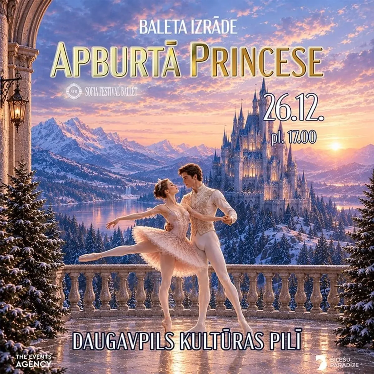 SOFIA FESTIVAL BALLET. Apburtā Princese
