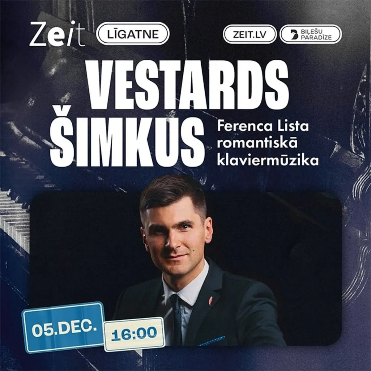 Vestards Šimkus | Ferenca Lista romantiskā klaviermūzika