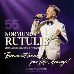 NORMUNDAM RUTULIM 55. Jubilejas koncerts