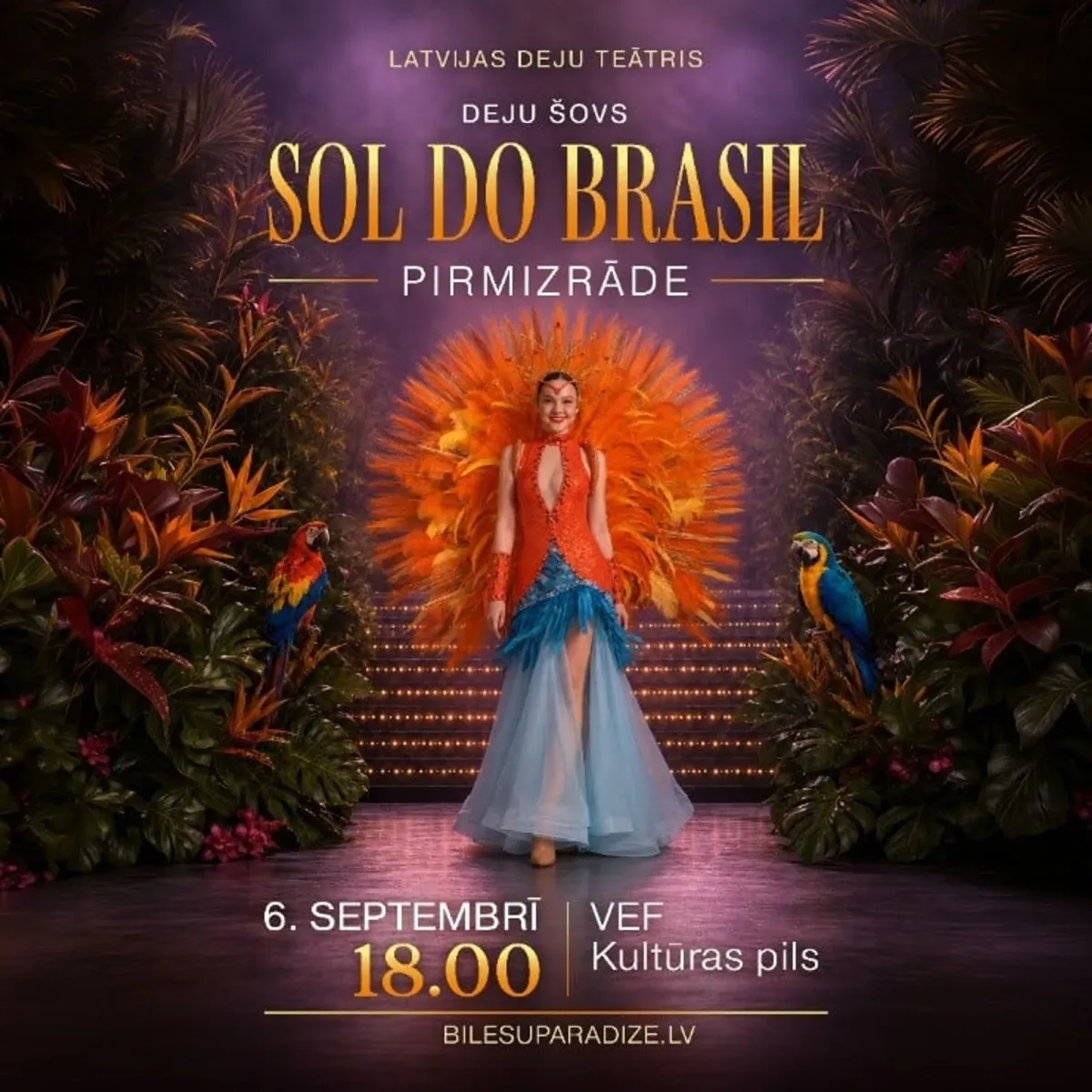 Deju šovs ''Sol do Brasil''