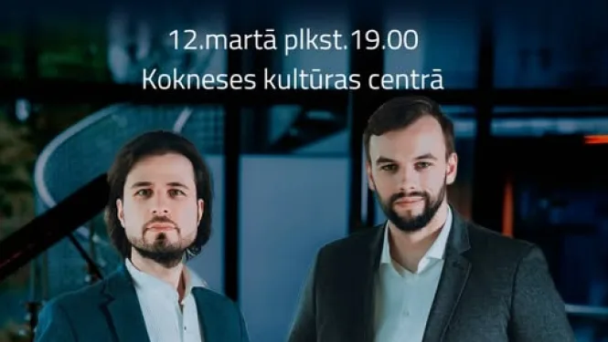 Andrejs Osokins un Edgars Ošleja ar programmu “Dvēseles dziesmas un ārijas”